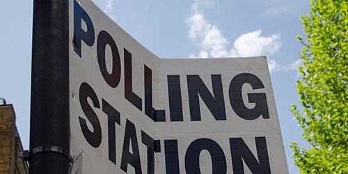 Polling station sign_crop